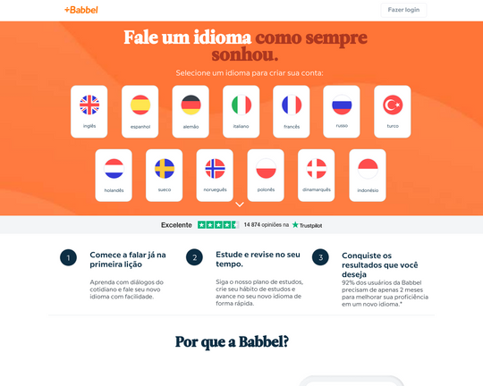 Babbel a nova forma de aprender línguas Logo