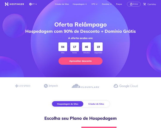 Hospedagem de sites Hostinger Logo