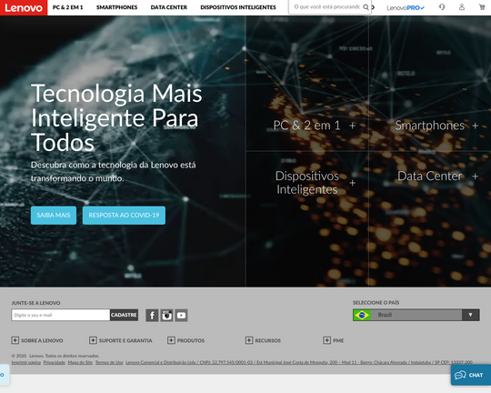 LENOVO equipamentos com características únicas Logo