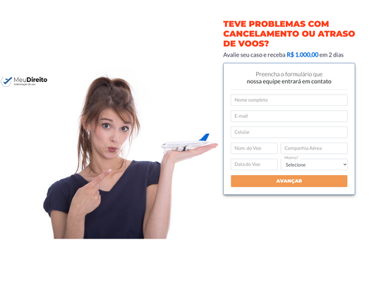Meu Direito -Receba até 1.000 de indenização se seu vôo foi cancelado