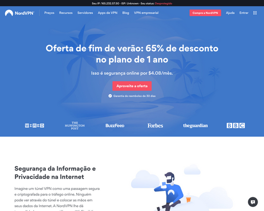 Nord VPN  a rede de Nuvem Privada Virtual (VPN) Logo