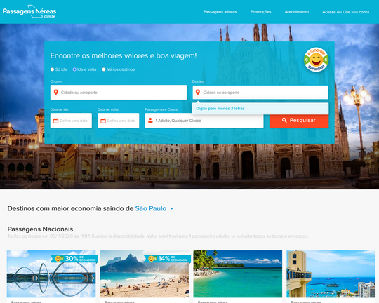 Passagens Aéreas - Passagens Aéreas Promocionais Logo