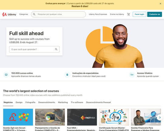 Udemy plataforma para cursos de design gráfico Logo